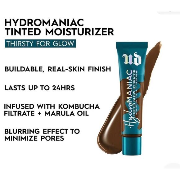 Urban Decay - Stay Naked Hydromaniac Tinted Glow Hydrator - 80 Deep Authentic 2- - Picture 3 of 5